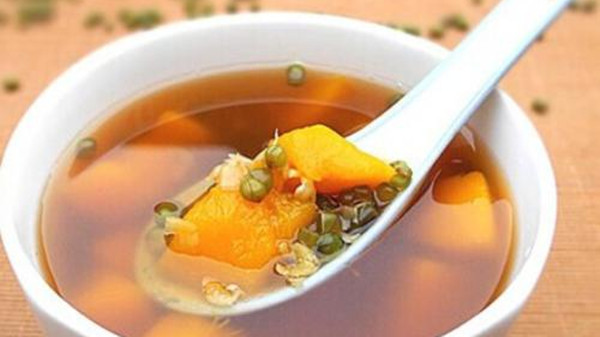 成都金牛区养老院夏季美食推荐南瓜绿豆汤3