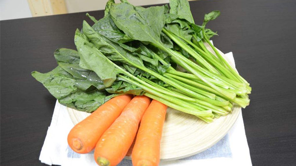 成都养老院经验分享-一暄康养-适合中老年的健康饮食搭配-菠菜胡萝卜